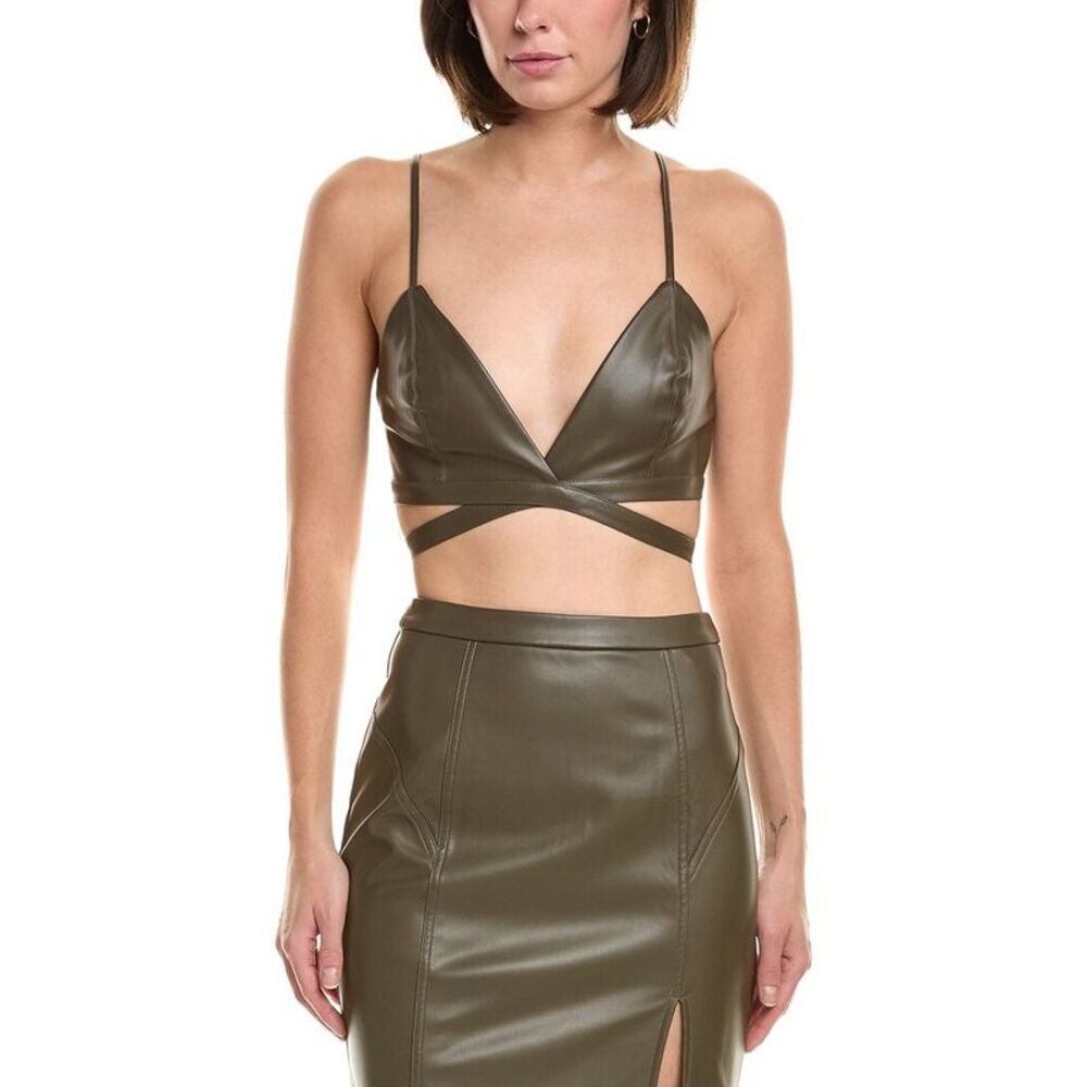 Studio Lexi Womens  Fern Bodice Top, Green